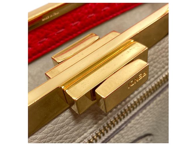 Borsa 2-Way Fendi Peekaboo Selleria - vista 10