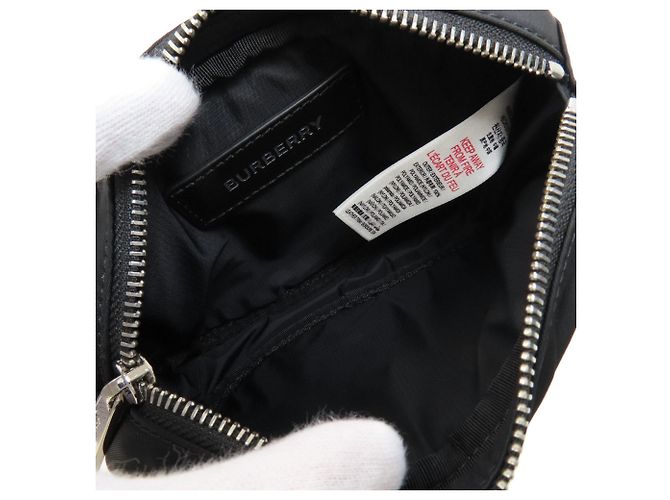 Borsa a tracolla Burberry Cannon in nylon - vista 5