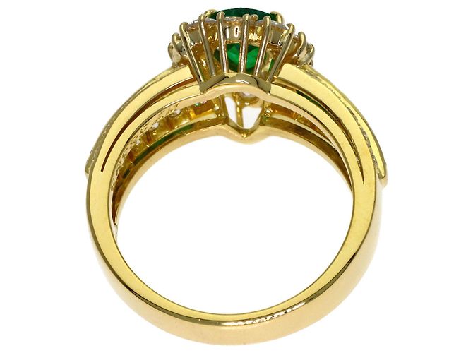 Van Cleef & Arpels Smaragd- und Diamantbandring - Ansicht 4