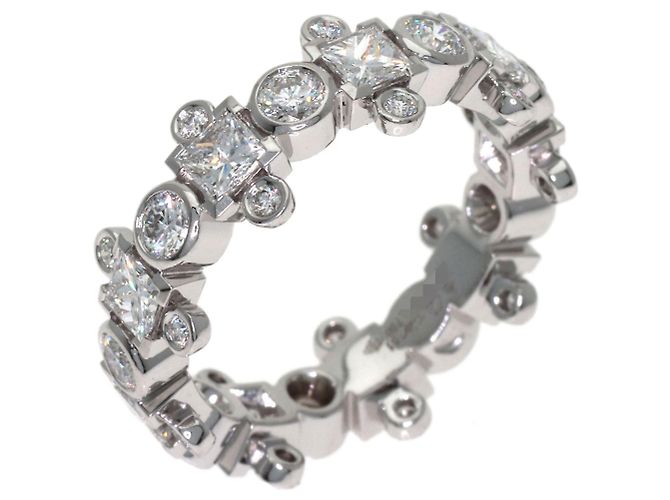 Cartier Ehering aus 18K Weißgold - Ansicht 2