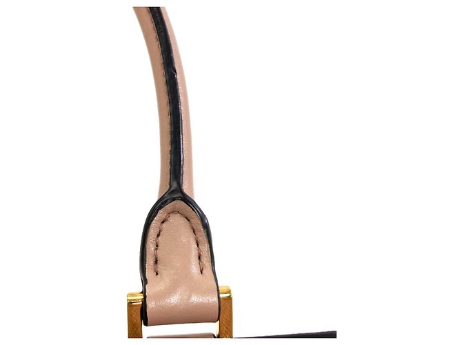 Borsa a mano 2-Way Prada Saffiano in Pink Beige - vista 17