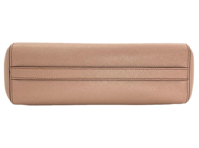 Borsa a mano 2-Way Prada Saffiano in Pink Beige - vista 4