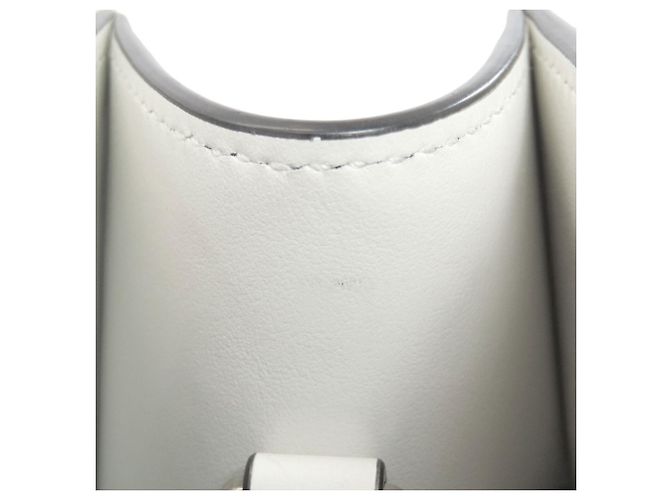 Borsa Prada in pelle di vitello con logo triangolare - vista 8