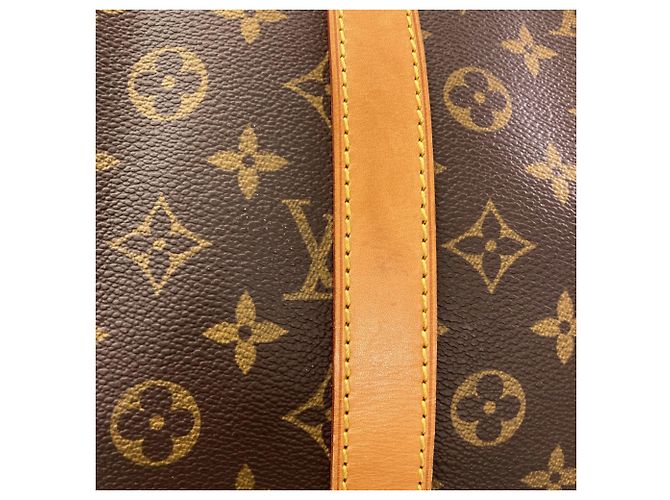 Borsa Boston Louis Vuitton Monogram Keepall 55 - vista 11