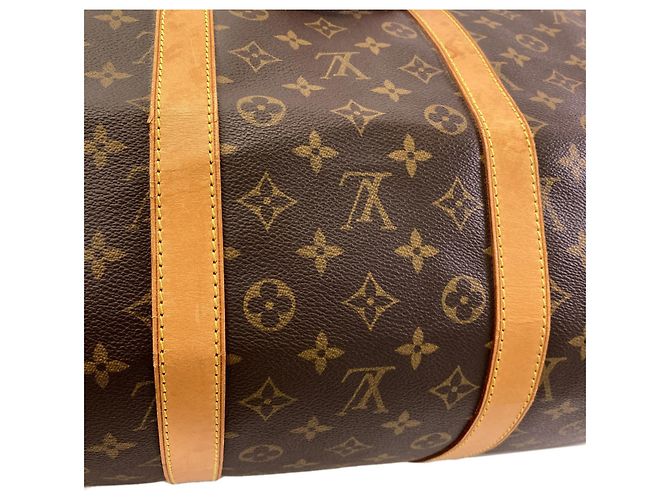 Borsa Boston Louis Vuitton Monogram Keepall 55 - vista 12