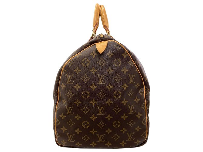 Borsa Boston Louis Vuitton Monogram Keepall 55 - vista 3