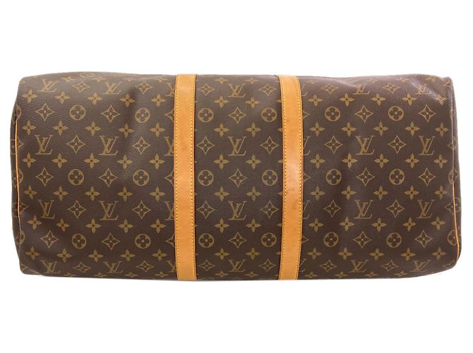Borsa Boston Louis Vuitton Monogram Keepall 55 - vista 4