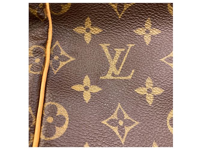 Borsa Boston Louis Vuitton Monogram Keepall 55 - vista 9