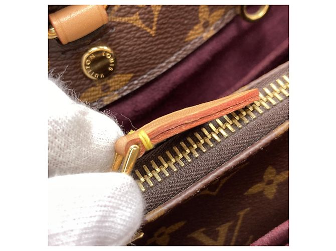 Louis Vuitton M41055 Borsa a mano Montaigne BB - vista 13