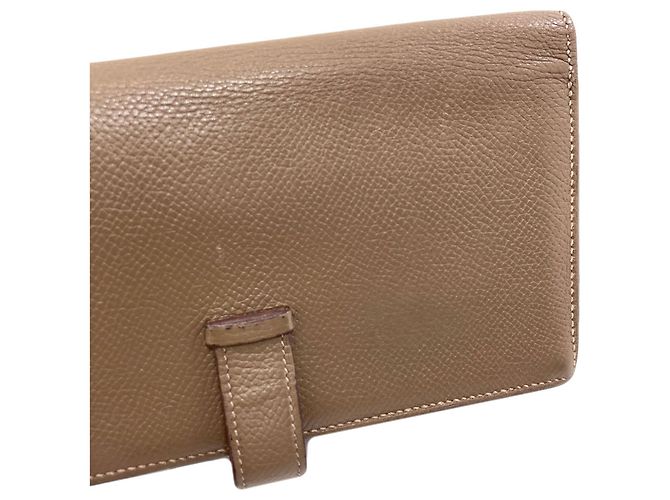 Béarn Hermès Cartera larga Hermes Bearn Soufflé - vista 12