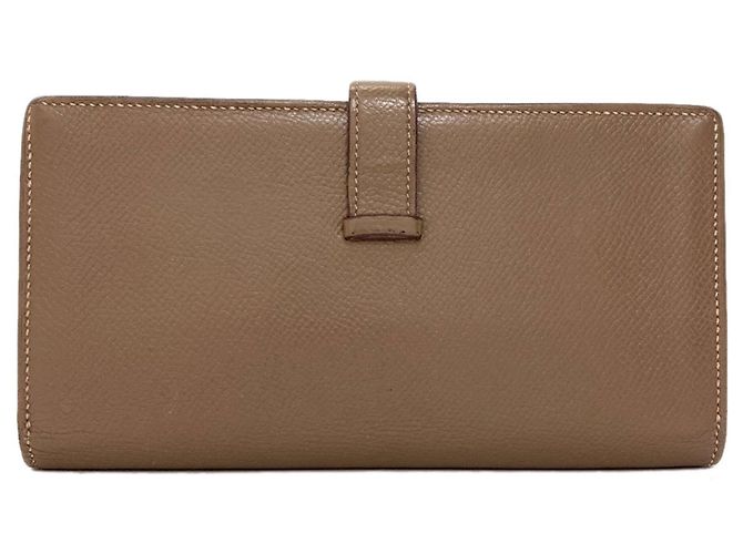 Béarn Hermès Cartera larga Hermes Bearn Soufflé - vista 2