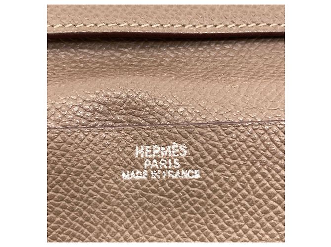Béarn Hermès Cartera larga Hermes Bearn Soufflé - vista 7