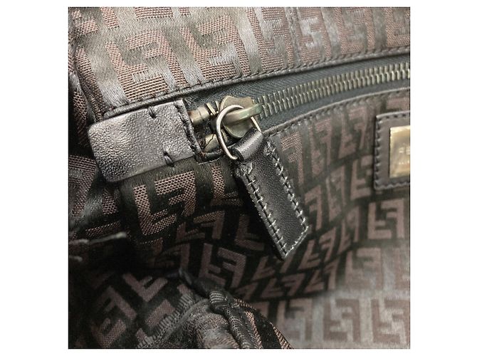 Fendi Zucchino Canvas Tote Bag - Ansicht 7