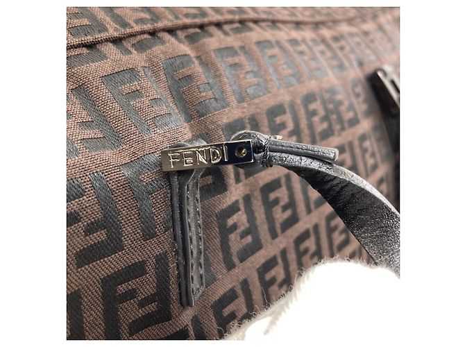 Fendi Zucchino Canvas Tote Bag - Ansicht 9