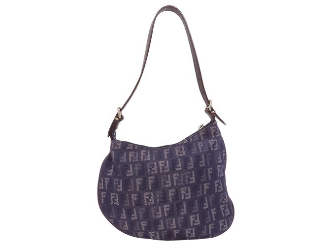 Fendi Zucchino Canvas Tote Bag - Ansicht 2