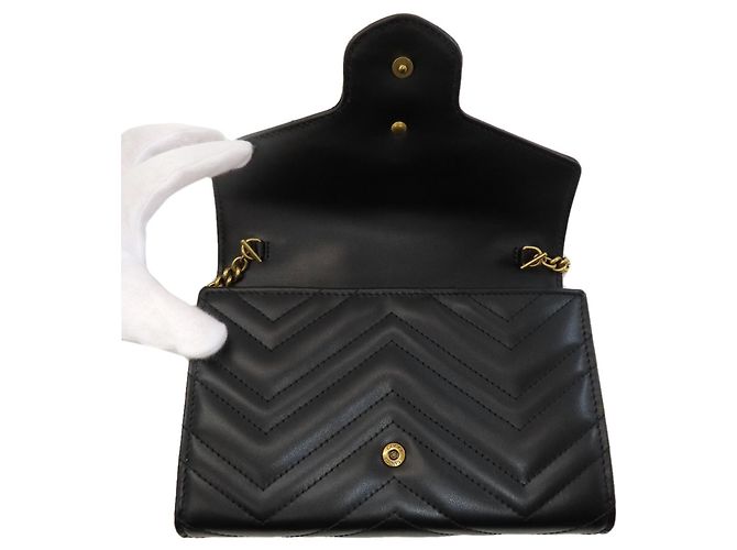 Borsa a tracolla Gucci GG Marmont - vista 5