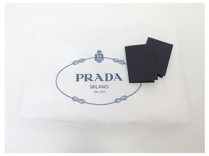 NEUER PRADA 2VZ034 RUCKSACK AUS SCHWAREM RE-NYLON GEWEBE - Ansicht 13