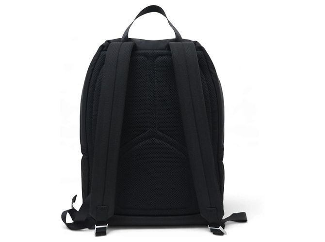 NEUER PRADA 2VZ034 RUCKSACK AUS SCHWAREM RE-NYLON GEWEBE - Ansicht 2