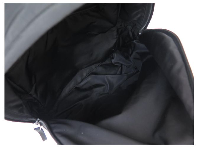 NEU PRADA RUCKSACK AUS SCHWARZEM RE-NYLON GEWEBE 40X30 CM BLACK BACKPACK BAG - Ansicht 10