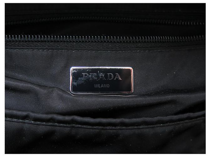 NEU PRADA RUCKSACK AUS SCHWARZEM RE-NYLON GEWEBE 40X30 CM BLACK BACKPACK BAG - Ansicht 11