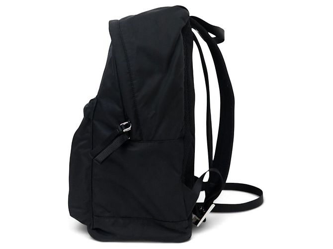 NEU PRADA RUCKSACK AUS SCHWARZEM RE-NYLON GEWEBE 40X30 CM BLACK BACKPACK BAG - Ansicht 3