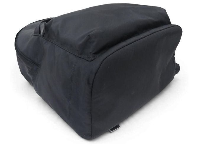 NEU PRADA RUCKSACK AUS SCHWARZEM RE-NYLON GEWEBE 40X30 CM BLACK BACKPACK BAG - Ansicht 5