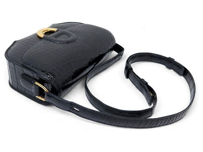 Hermès NUOVA BORSA HERMES CHERCHE MIDI MINI 18 IN PELLE DI COCCODRILLO ALLIGATORE - vista 4