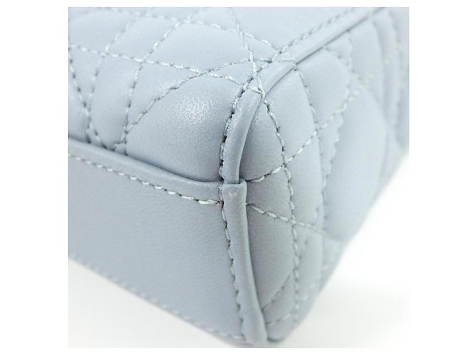 Borsa Christian Dior Lady D-Joy in pelle d'agnello - vista 3