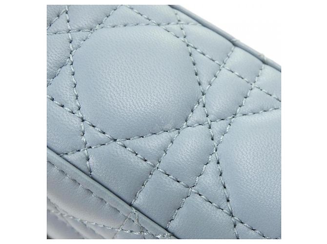 Borsa Christian Dior Lady D-Joy in pelle d'agnello - vista 6