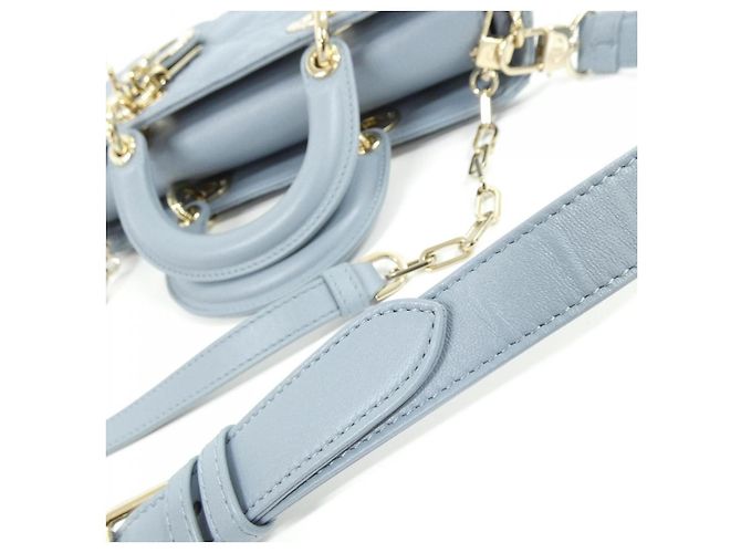 Borsa Christian Dior Lady D-Joy in pelle d'agnello - vista 8