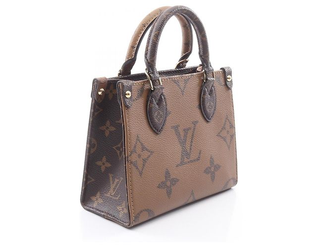 Borsa Louis Vuitton OnTheGo BB Monogram Reverse - vista 2