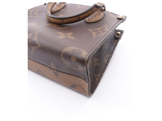 Borsa Louis Vuitton OnTheGo BB Monogram Reverse - vista 5