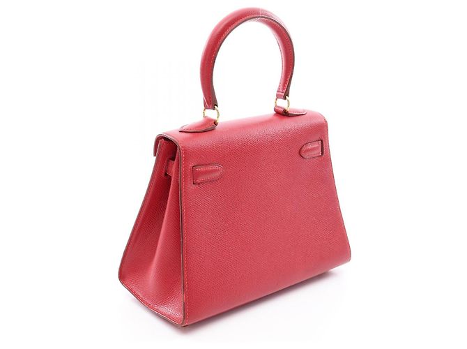 Hermès Borsa Hermes Mini Kelly Sac a Depeches in pelle Chevre - vista 2