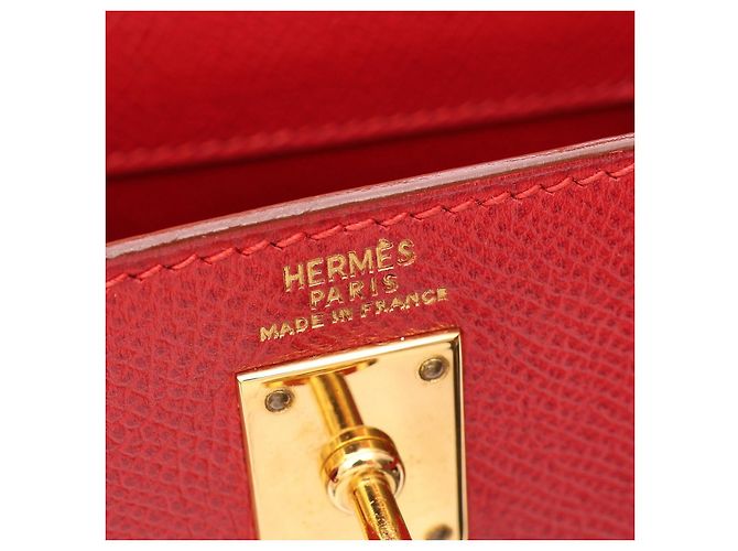 Hermès Borsa Hermes Mini Kelly Sac a Depeches in pelle Chevre - vista 4