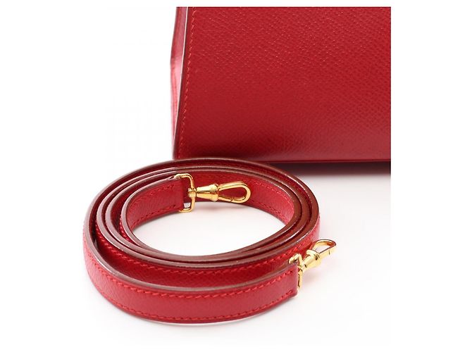 Hermès Borsa Hermes Mini Kelly Sac a Depeches in pelle Chevre - vista 6