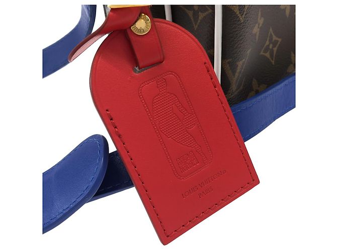Borsa a tracolla Louis Vuitton LVxNBA Nile Monogram Coated Canvas - vista 5