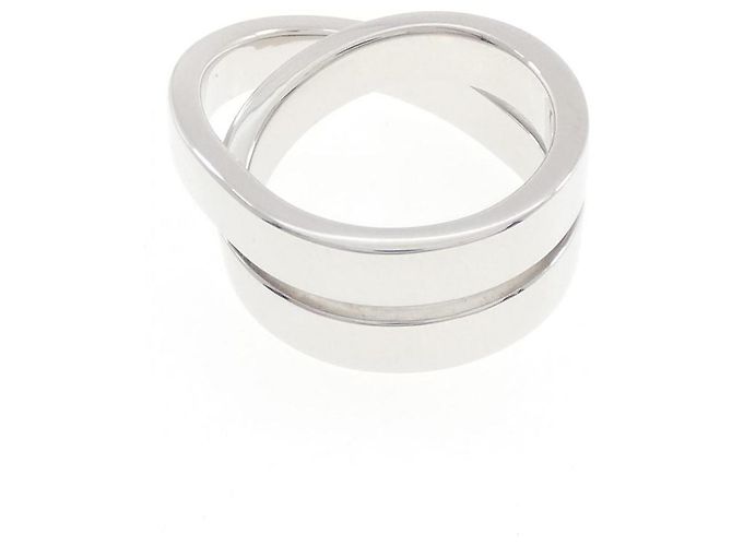 Cartier Paris 750 Weißgold Ring Größe 48 - Ansicht 3