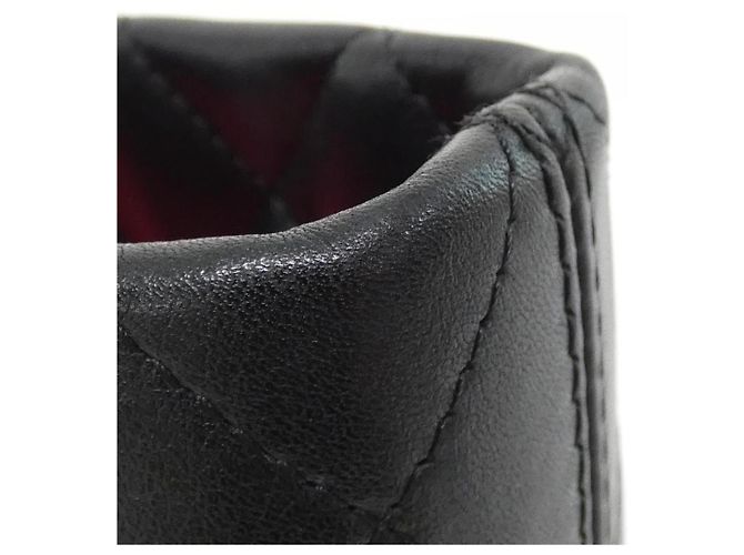 Borsa Chanel Cambon Line in pelle di vitello verniciata - vista 5