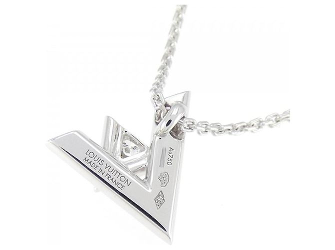 Collana Louis Vuitton Volt One PM 750 Oro Bianco - vista 4