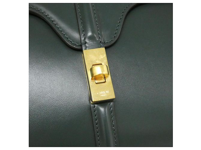 Céline Borsa Celine 16 Mini in vitello - vista 4