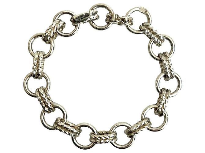 Bracciale Hermès Vintage Silver 800 - vista 4