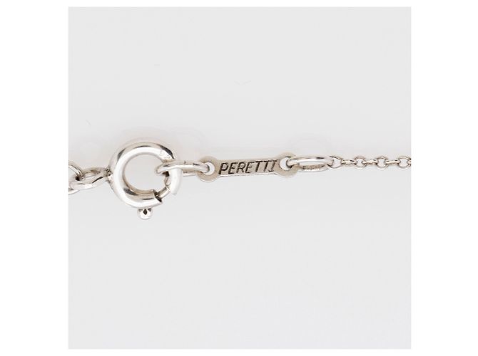 Tiffany & Co. Elsa Peretti Collana Bean in Argento Sterling 9mm - vista 4