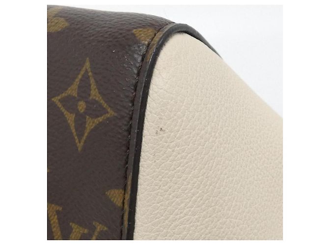 Borsa Tote Louis Vuitton Monogram Calf Coated Canvas - vista 3