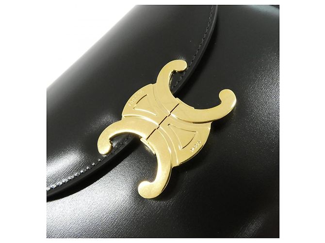 Céline Borsa a spalla Celine Buzas Clea in pelle di vitello - vista 5