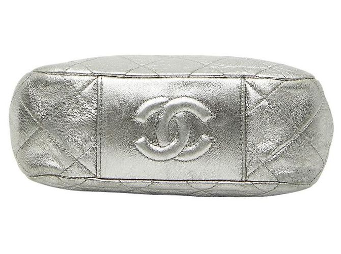 Borsa a tracolla Chanel Coco Mark Matelasse in pelle d'agnello con catena - vista 3