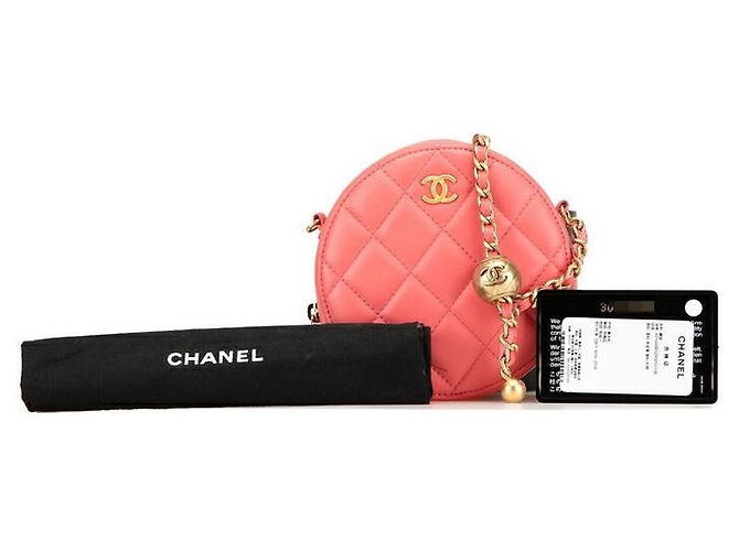 Borsa a spalla Chanel Coco Mark Matelassé in pelle di agnello - vista 10