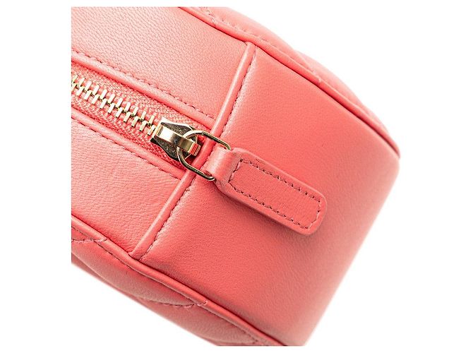 Borsa a spalla Chanel Coco Mark Matelassé in pelle di agnello - vista 5