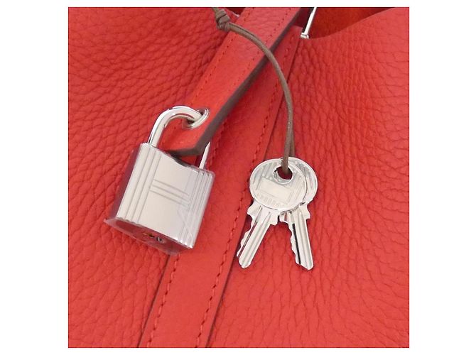 Borsa Hermès Picotin Lock PM in Taurillon Clemence - vista 4