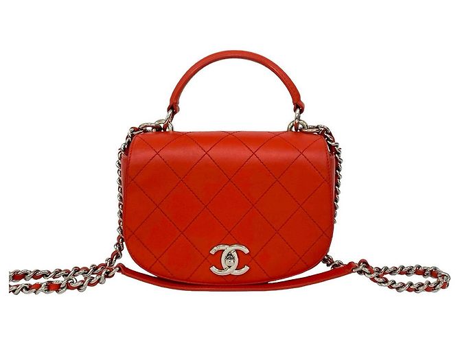 Borsa 2way Chanel Matelassé in pelle d'agnello - vista 2
