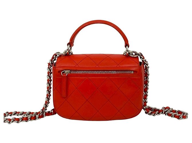 Borsa 2way Chanel Matelassé in pelle d'agnello - vista 4